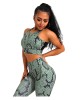 Women Color Print Yoga Set