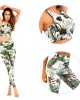 Women Color Print Yoga Set